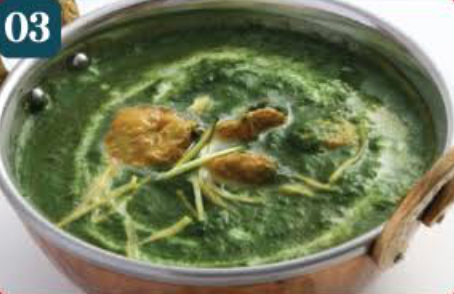 ほうれん草チキンカレー