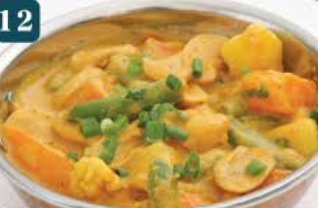 ミックス野菜カレー